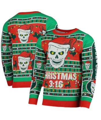 Men's Green/Red "Stone...