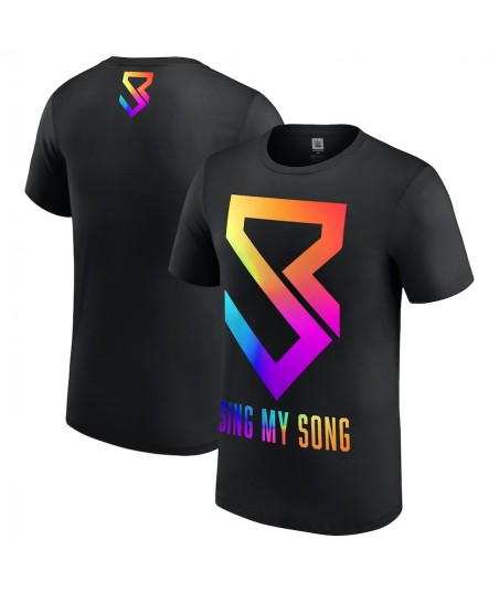 Youth Black Seth "Freakin" Rollins Sing My Song T-Shirt