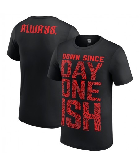 Youth Black The Usos Down Since Always T-Shirt