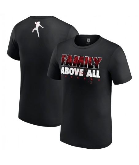 Youth Black Roman Reigns Family Above All T-Shirt