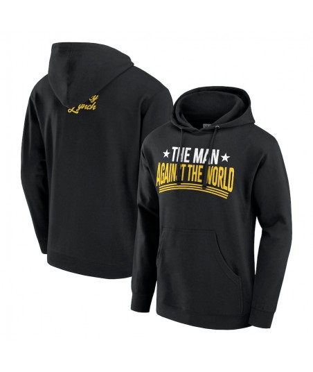 Men's Black Becky Lynch The Man Against The World Pullover Hoodie