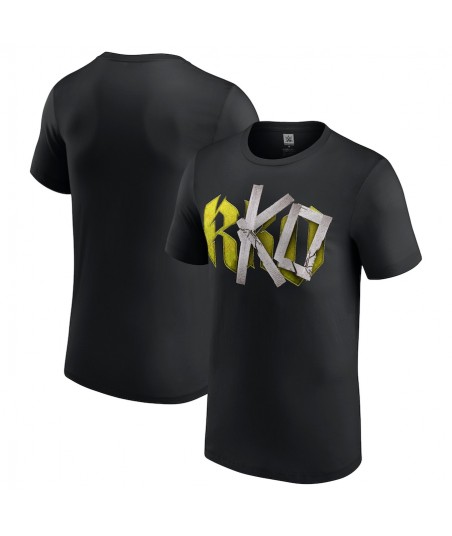 WWE R-KO Duct Tape T-Shirt - Black - Mens