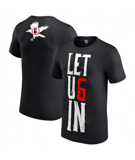 Men's Black Wyatt Sicks Let Us In T-Shirt