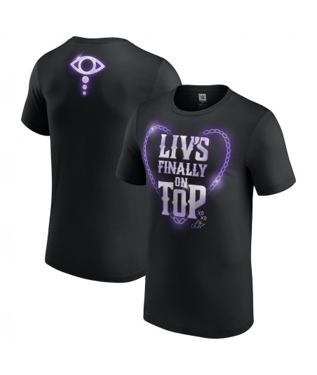 Men's Black Liv Morgan Liv's Finally On Top T-Shirt