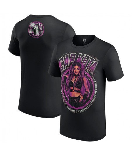Men's Black Dakota Kai Cap Kota T-Shirt