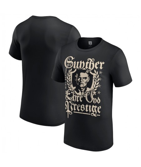 Men's Black Gunther Honor and Prestige T-Shirt