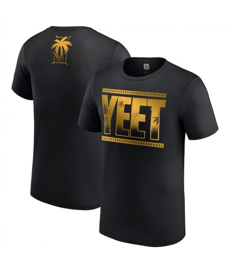 WWE Jey Uso Golden Yeet T-Shirt - Black - Youthrt