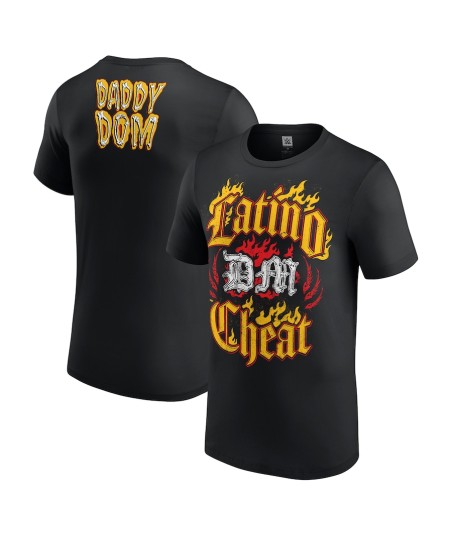 Men's Black Dominik Mysterio Latino Cheat T-Shirt