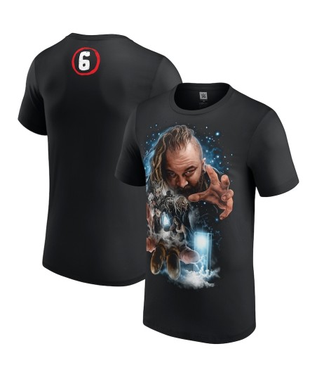 Men's Black Bray Wyatt Portrait T-Shirt