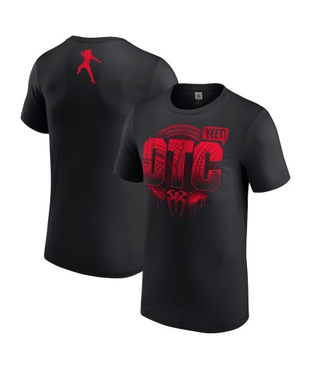 Roman Reigns OTC Yeet! T-Shirt - Black - Mens