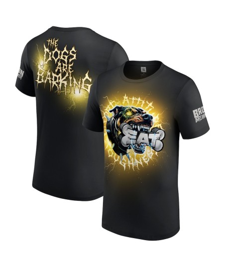 Men's Black Bron Breakker The Dogs Are Barking T-Shirt