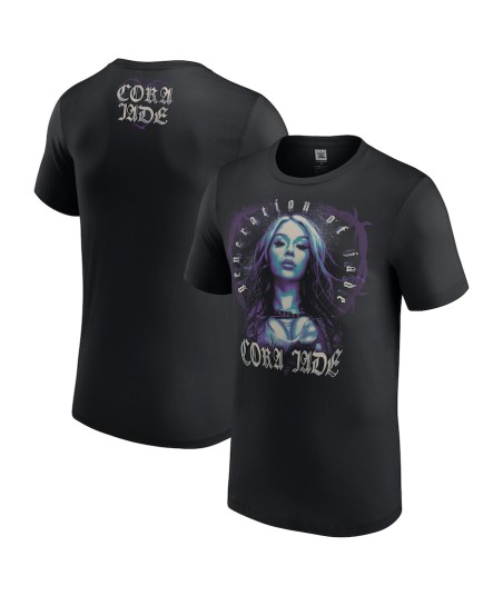 Men's Black Cora Jade Generation of Jade T-Shirt