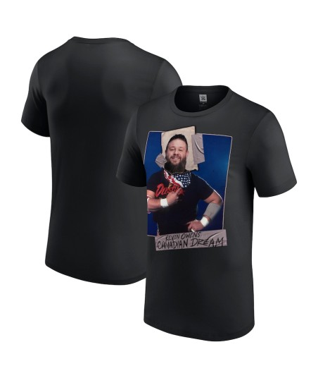 Men's Black Kevin Owens Canadian Dream T-Shirt