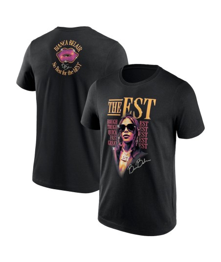 WWE Bianca Belair The EST T-Shirt - Black - Mens