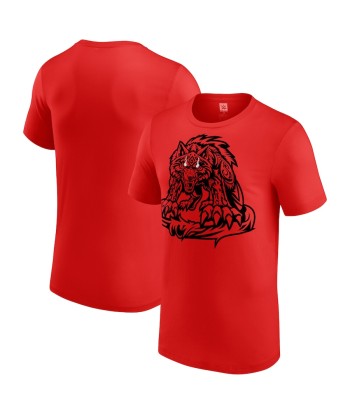 Men's Red Jacob Fatu Tribal...