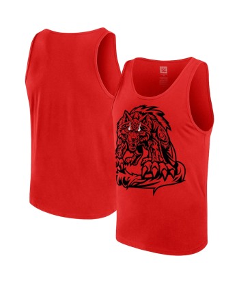 Men's Red Jacob Fatu Tribal...