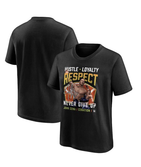 WWE John Cena Cenation Respect T-Shirt - Black - Youth