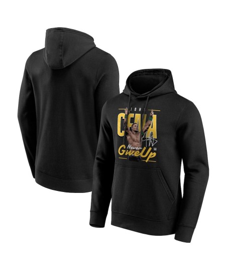 WWE John Cena Never Give Up Hoodie - Black - Mens