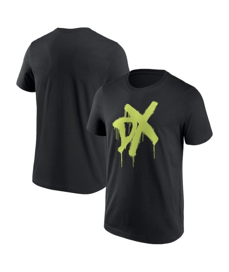 WWE D-Generation X Spray Paint Logo T-Shirt - Black - Mens