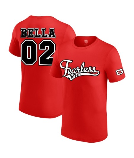 Men's Red Nikki Bella Fearless T-Shirt
