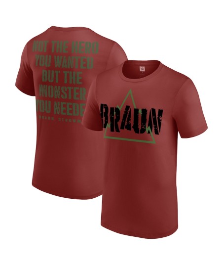 Men's Maroon Braun Strowman The Monster You Needed T-Shirt
