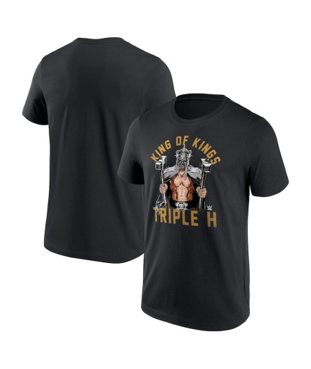 WWE Triple H King Of Kings T-Shirt - Black - Mens