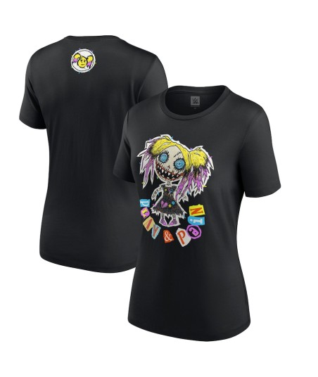 Women's WWE Black Alexa Bliss Pain & Play T-Shirt