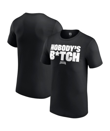 WWE Pete Dunne Nobody's B*tch T-Shirt - Black - Mens