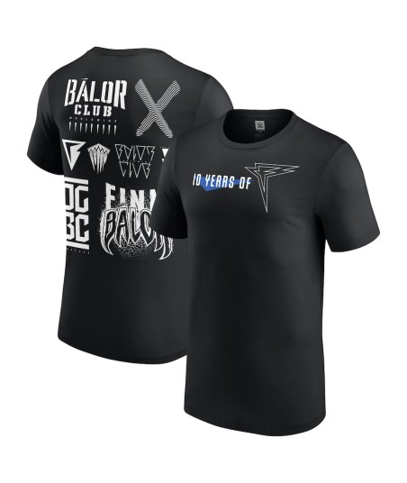 WWE Finn Balor 10 Years T-Shirt - Black - Mens