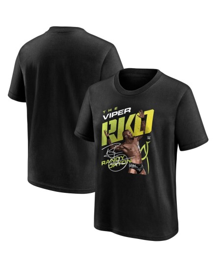 WWE Randy Orton Pose T-Shirt - Black - Youth