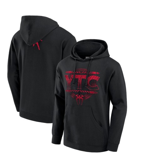 Men's WWE Black Roman Reigns YTC Pullover Hoodie