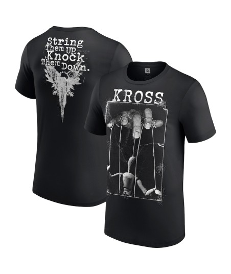 Men's Black Karrion Kross String Them Up T-Shirt