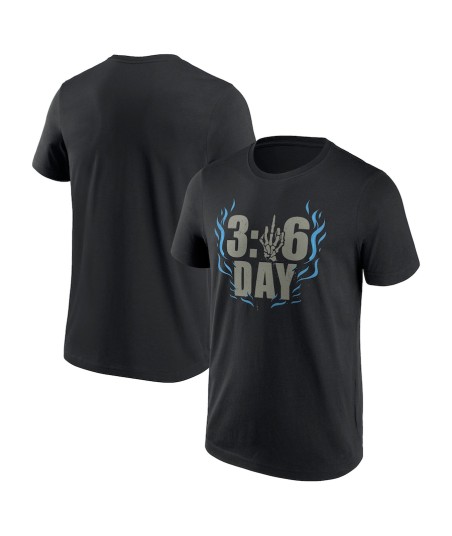 WWE Stone Cold Steve Austin 3:16 Day Middle Finger T-Shirt - Black - Mens