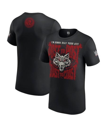 WWE Jacob Fatu I'm Gonna Beat Your Ass T-Shirt - Black - Mens