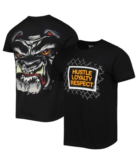 Men's Black John Cena Beware of Dog Retro T-Shirt