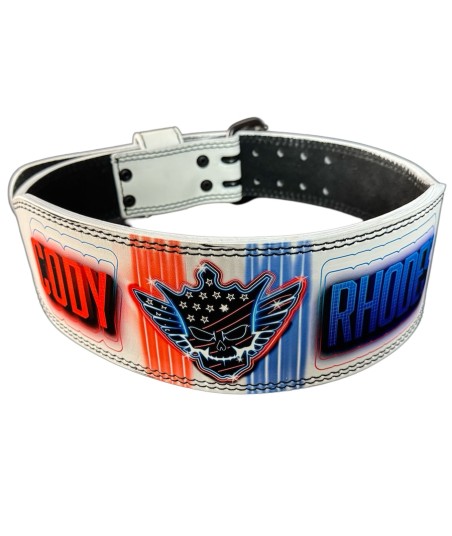 Cody Rhodes American Nightmare Neon Weightlifting Belt