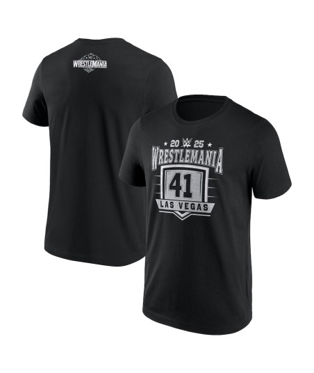 WWE WrestleMania 41 Ring Ropes - Black - Mens