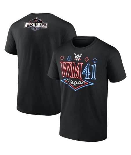 WWE WrestleMania 41 Neon Light - Black - Mens