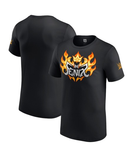 Men's Black Rey Fenix Flame Logo T-Shirt