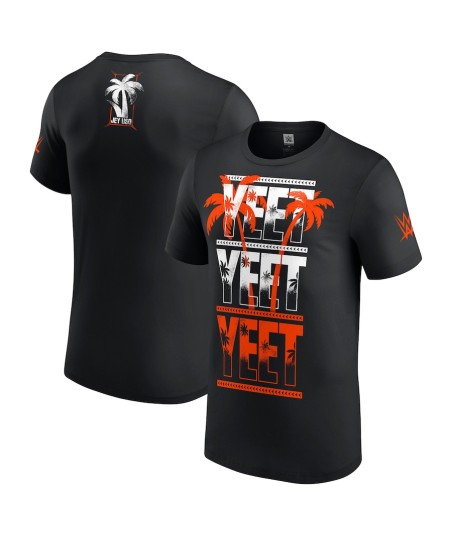 WWE Jey Uso Yeet Yeet Yeet T-Shirt - Black - Mens