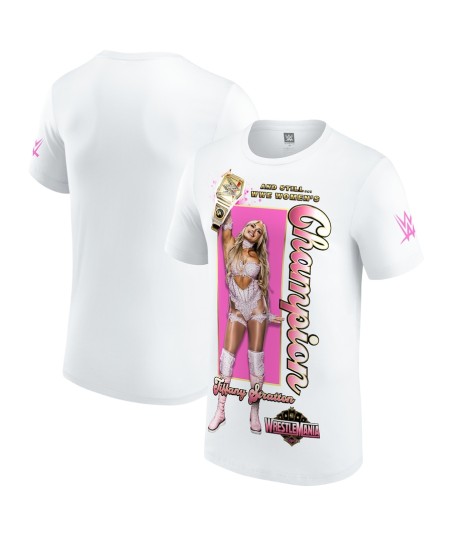 Men's White Tiffany Stratton WrestleMania 41 Winner T-Shirt