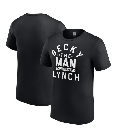 Youth Black Becky Lynch Back In Business T-Shirt