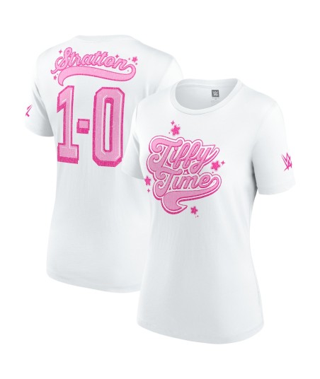 Women's White Tiffany Stratton 1-0 T-Shirt