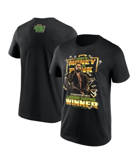 WWE Money In The Bank Winner 2025 Seth Rollins T-Shirt - Mens