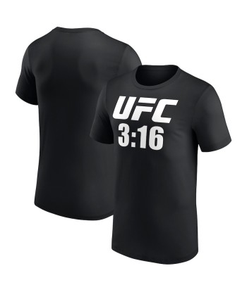 Men's Black UFC 3:16 T-Shirt