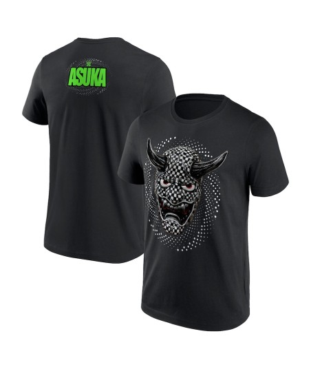 WWE Asuka Spirit Mask T-Shirt - Black - Mens