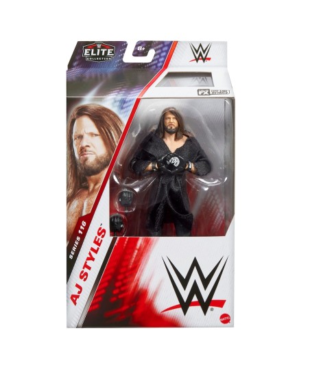 Mattel AJ Styles Elite Collection Series 116 Action Figure
