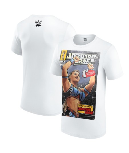 Men's White Jordynne Grace Photo T-Shirt