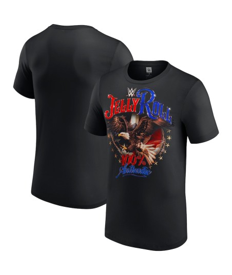 Men's Black Jelly Roll 100 Percent Authentic T-Shirt