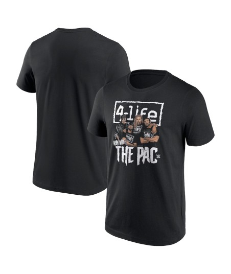 WWE NWO Run With The Pac T-Shirt - Black - Mens